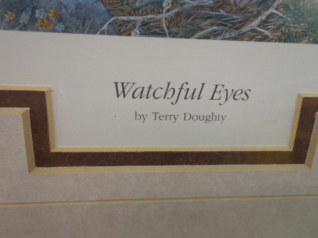 Watchful Eyes Print