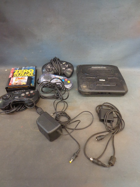 Sega Genesis System And Games