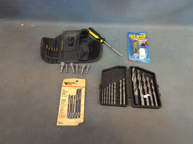 Drill bits and jigsaw blades