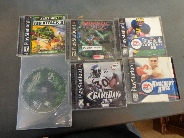 Sony Playstation 1 with games