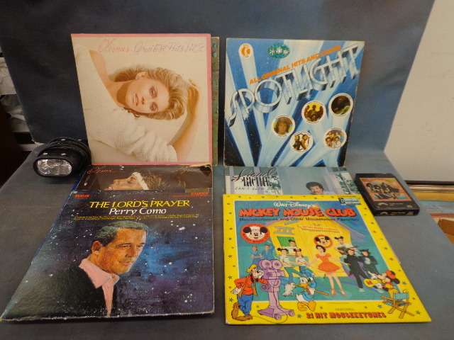 Records and a 8-track
