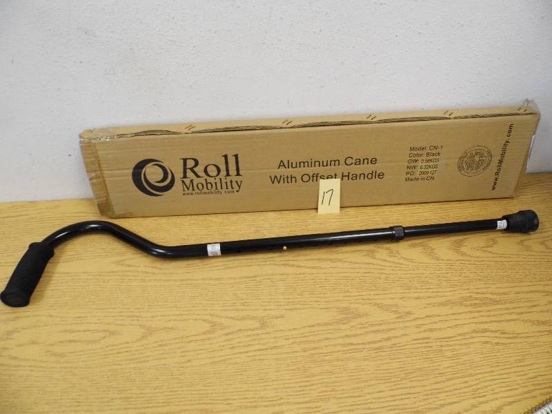 New Mobility Cane - Offset Handle