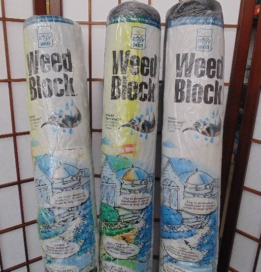 WeedBlock 6 ft. x 50 ft. Polypropylene Landscape Fabric QTY 3