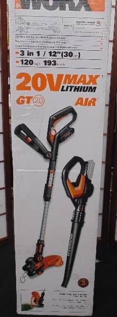 WORX 20V Li-ion Grass Trimmer and Edger