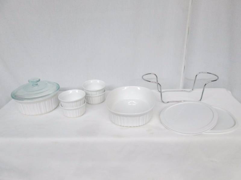 CorningWare French White Bakeware Set