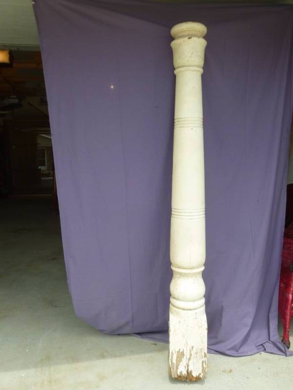 lot 53 image: Vintage Porch Post