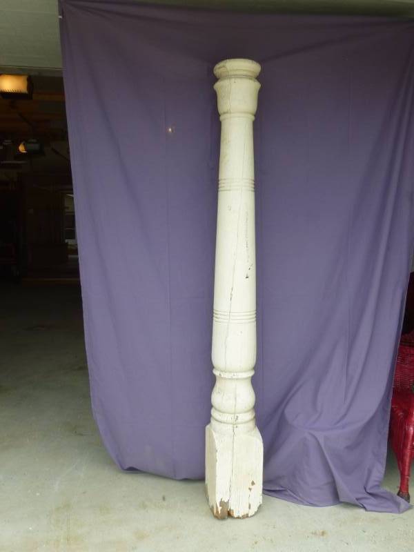 lot 54 image: Vintage Porch Post
