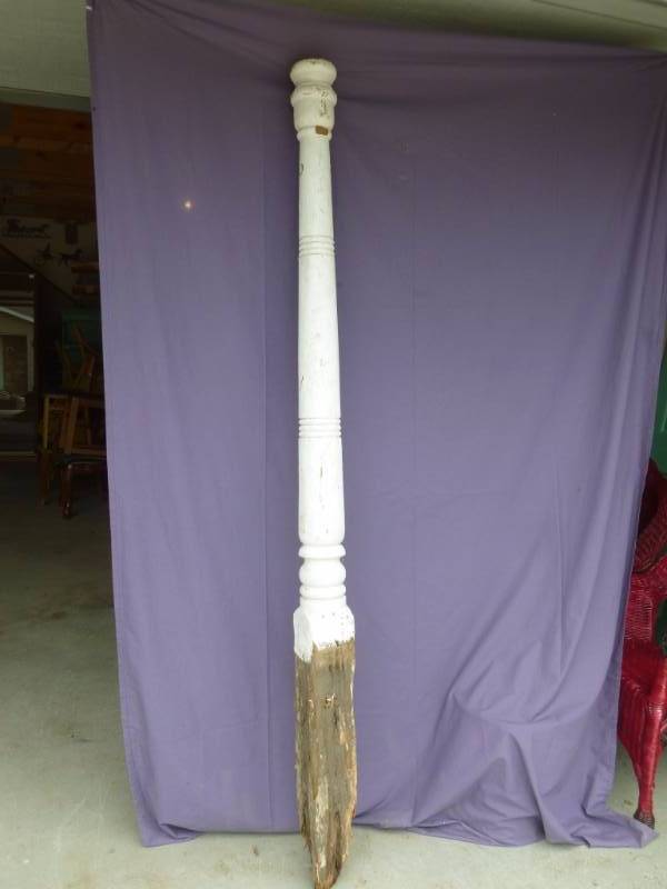 lot 55 image: Vintage Porch Post