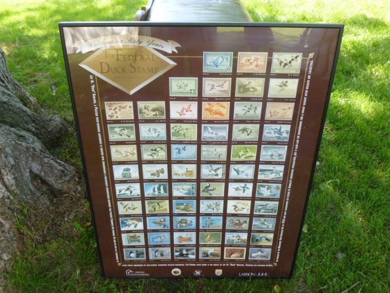 lot 86 image: Ducks Unlimited Stamp Picture