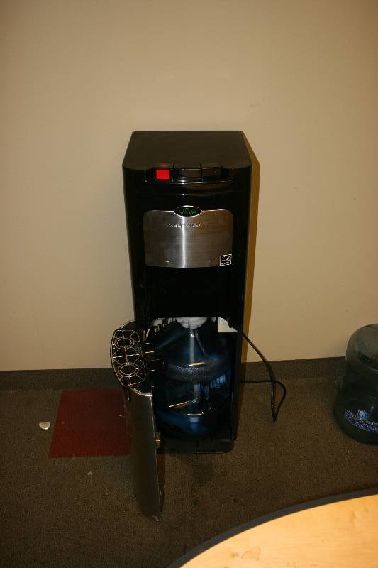 Electrotemp Water Cooler; Model 8Liech-SC-SSD; Black/Silver; 14" x 12.5