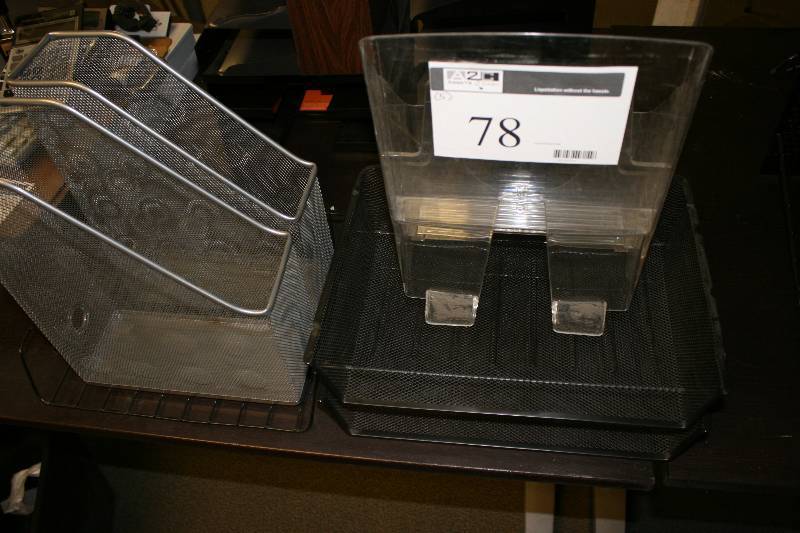 lot 78 image: Lot of (3) Mailing Dividers Miscellaneous Styles.