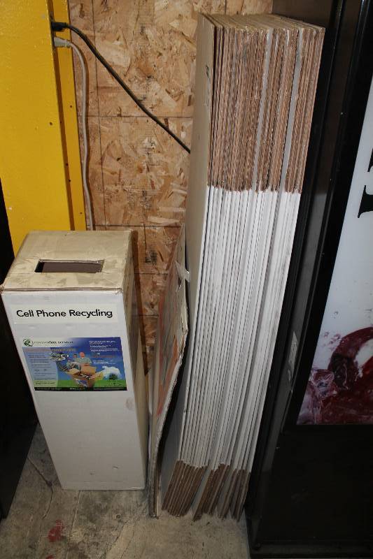 lot 136 image: Lot of (23) Cardboard Boxes 12.5 x 12.5 x 37.