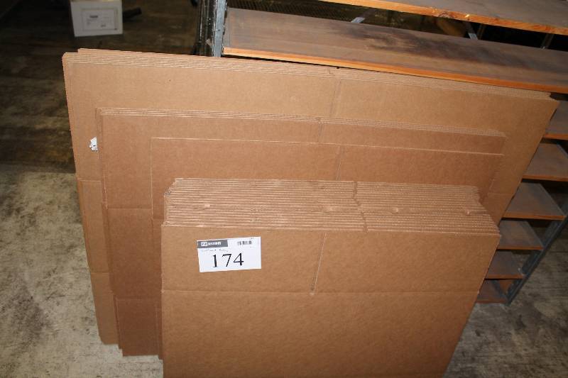 lot 174 image: Cardboard Box Lot Miscellaneous Sizes.