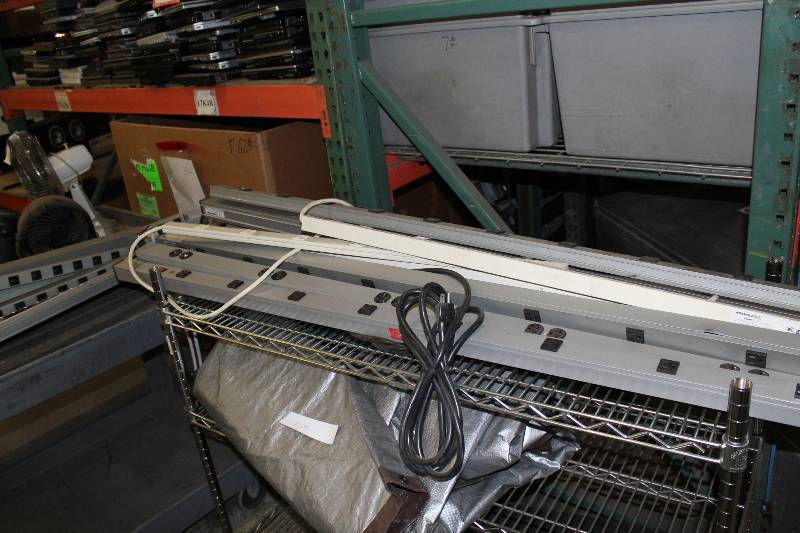 lot 197 image: Lot of (11) Miscellaneous Surge Strips Including Brands Wiremold, And More Does Not Include Cart.
