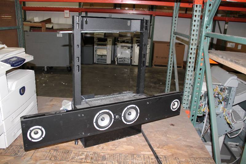 lot 209 image: Tandberg TV Mount wSpeakers TTC1-02 100-120V 48 x 35.