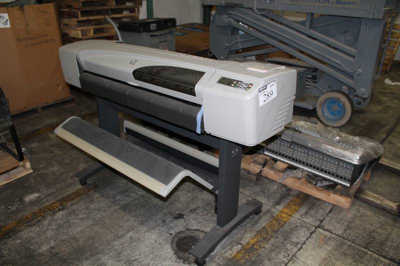 lot 289 image: HP DESIGN JET500 PLOTTER PRINTER 42 MODEL C770B Item Is Untested.