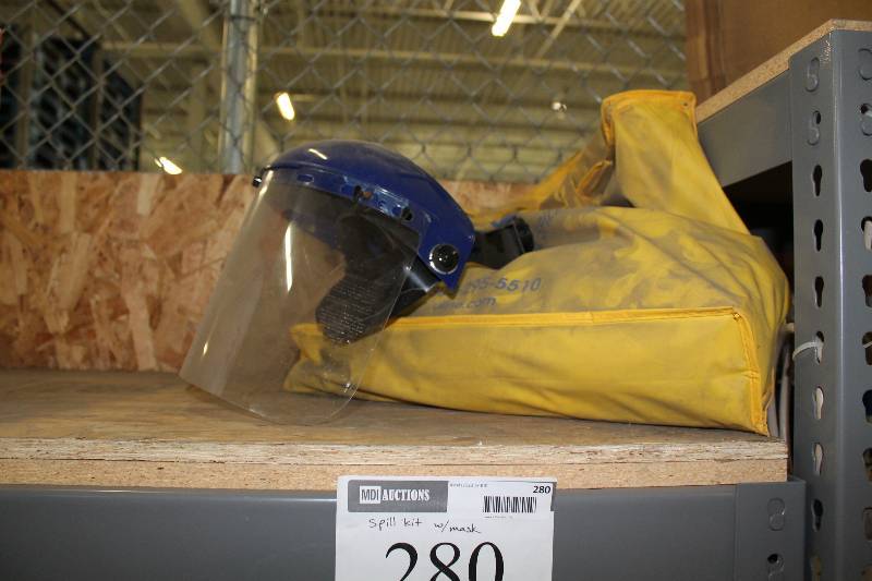 lot 280 image: U-Line Spill Kit wMask & Blanket.