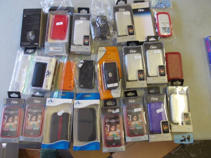 Large Lot Of Assorted New Cell Phone Cases