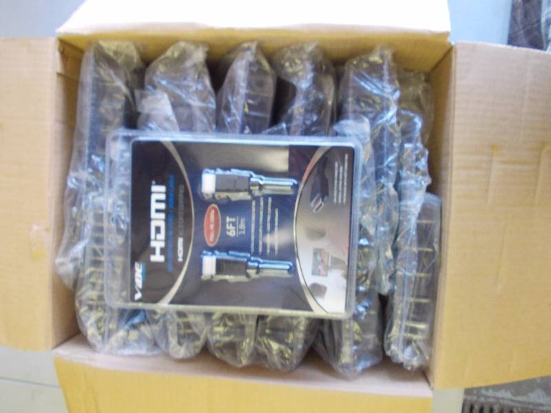 Box Of 12-NEW Vibe Axcess 6-Foot HDMI Cables