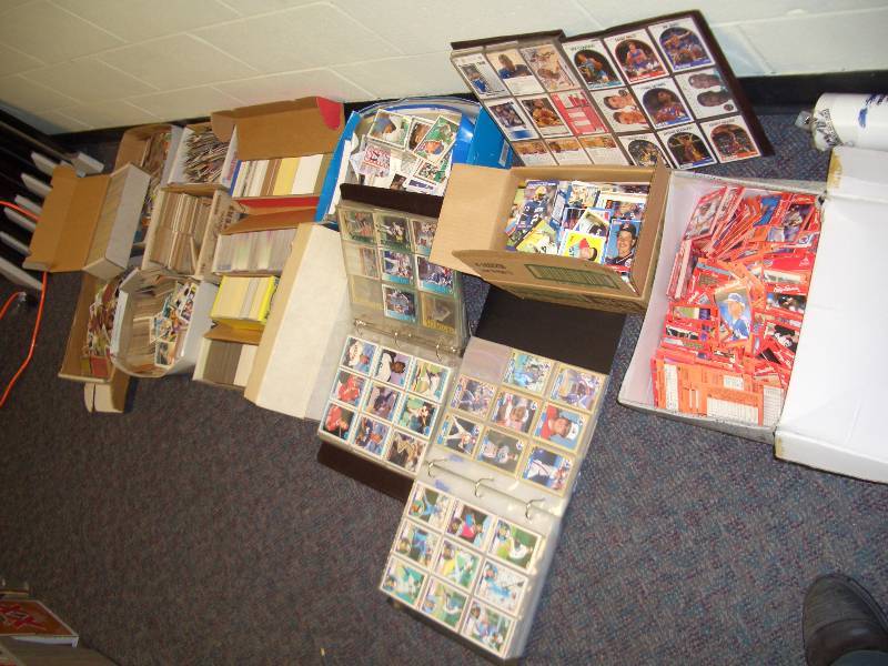 Baseball, Football and Basketball Cards
