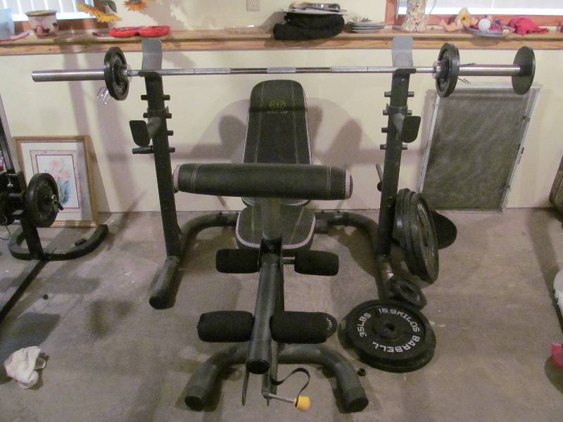 lot 50 image: Bench & Leg Press