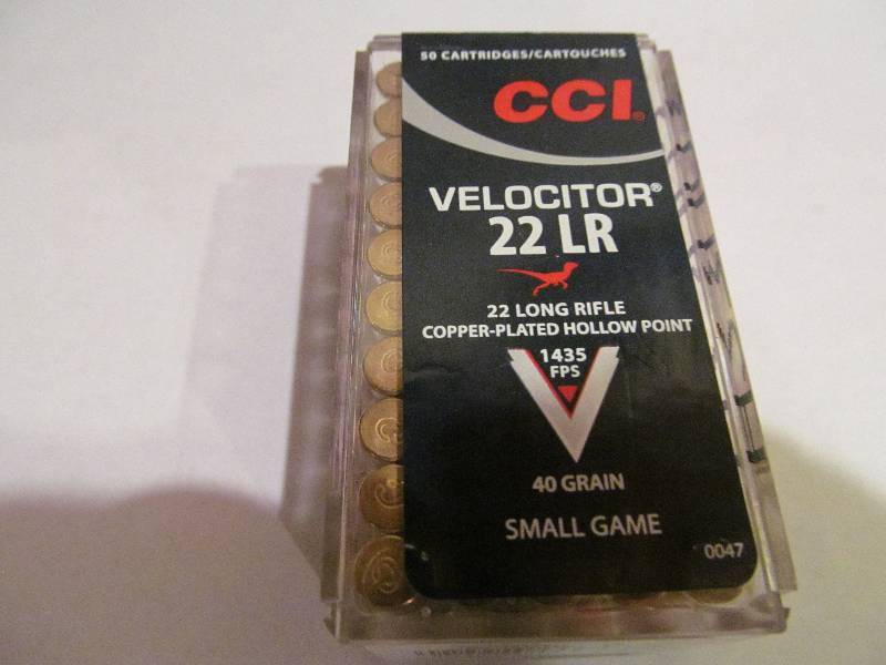 lot 77 image: CCI 22 LR Bullets