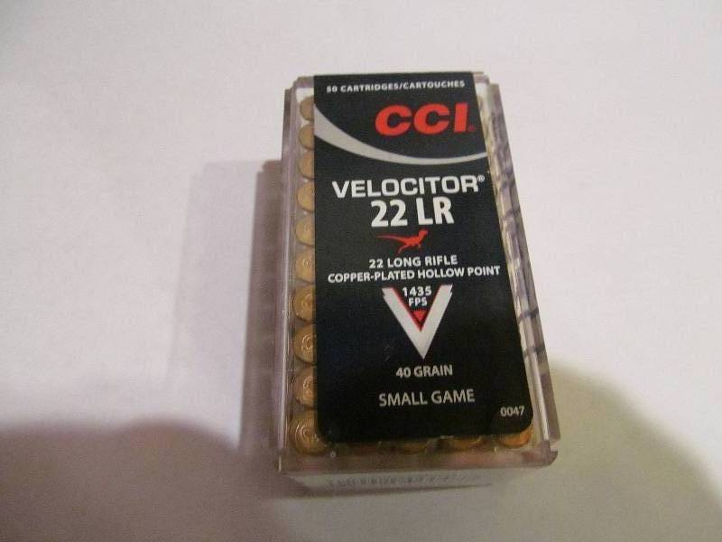 lot 78 image: CCI 22 LR Bullets