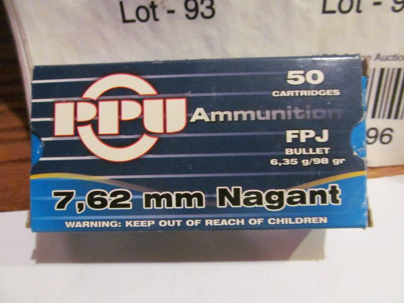 lot 86 image: PPU 7.62mm Bullets