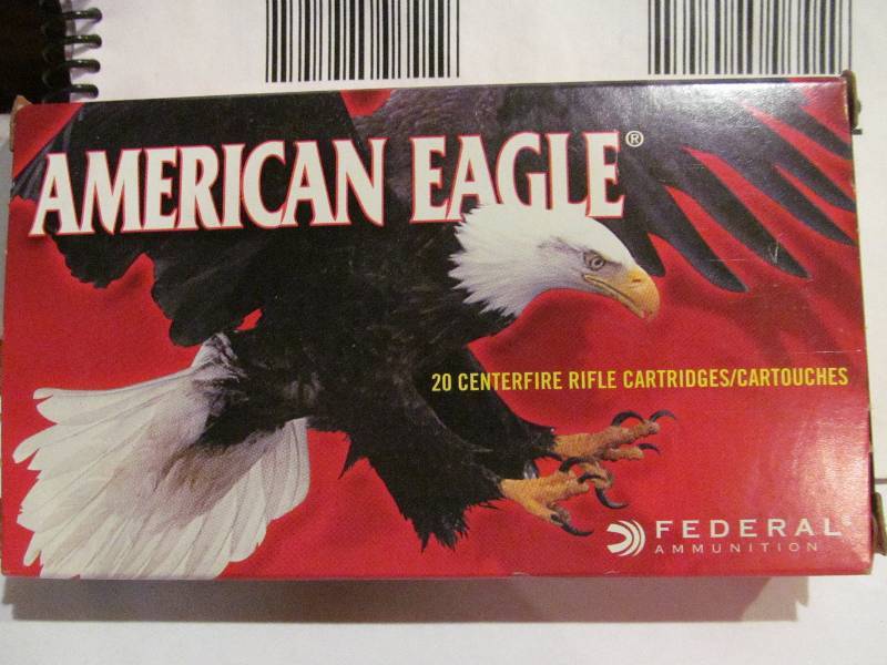 lot 96 image: Am Eagle 30-06 Springfield Bullets