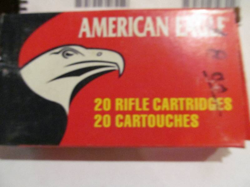 lot 100 image: Am Eagle 30-06 Springfield Bullets
