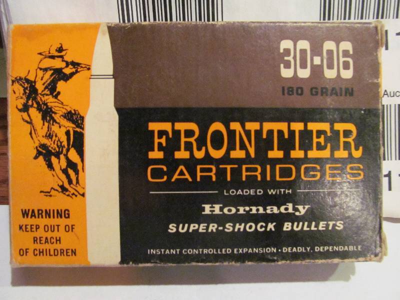 lot 93 image: Frontier 30-06 Bullets