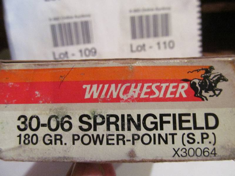 lot 106 image: Win 30-06 Bullets