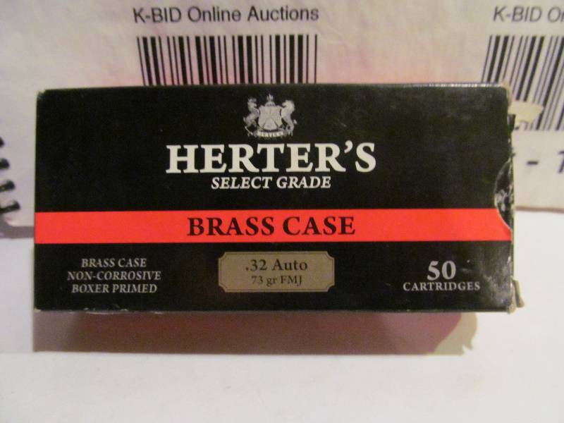 lot 104 image: Herters 32 Auto Bullets