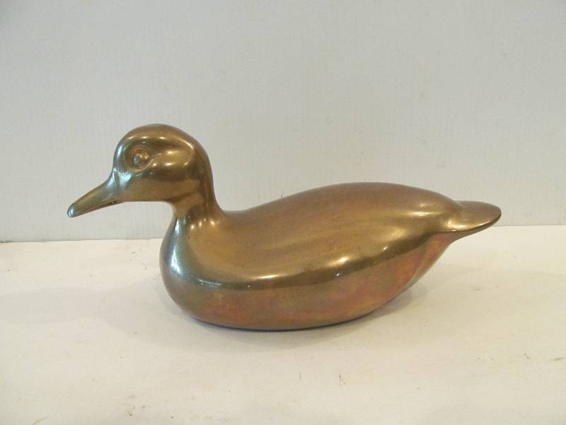 lot 15 image: Brass Duck