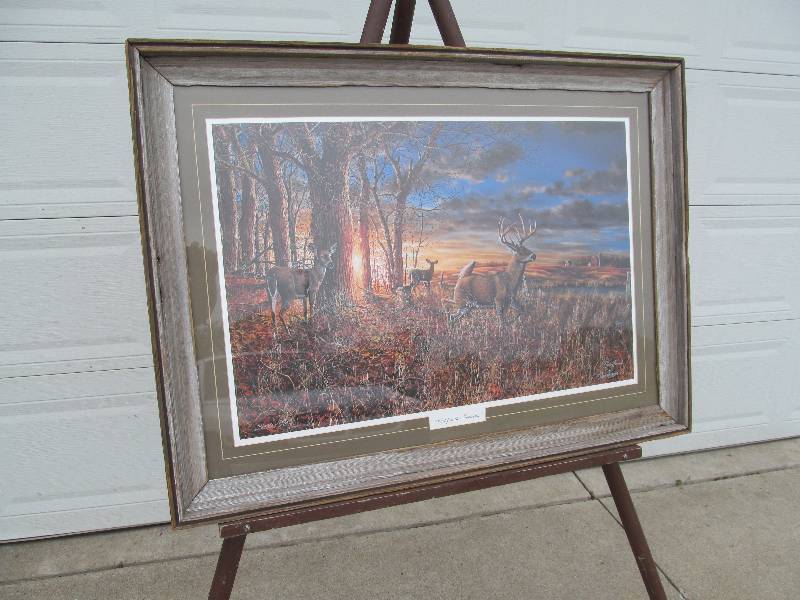 lot 13 image: Jim Hansel Print,Signed & Numbered