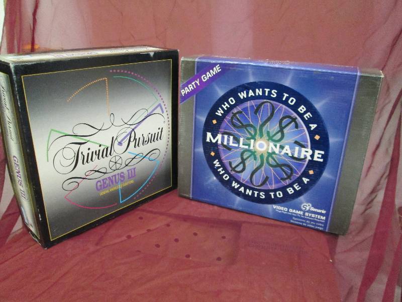 lot 18 image: Trivial Pursuit Genus III and Who W...