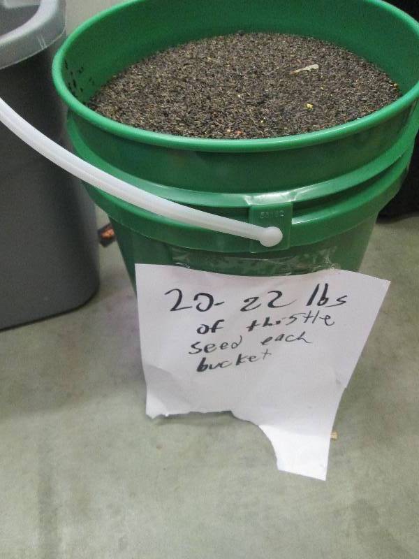 lot 88 image: 20-22 Lbs of thistle seed ...