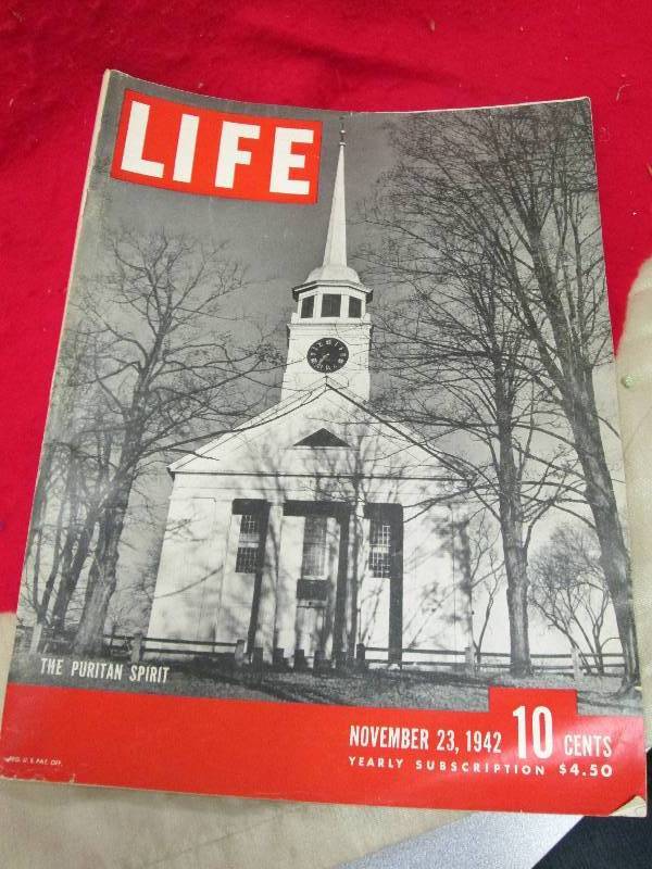 lot 116 image: Life The Puritan spirit November 23...
