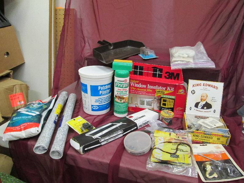 lot 145 image: Assorment of  misc items like 3M wi...