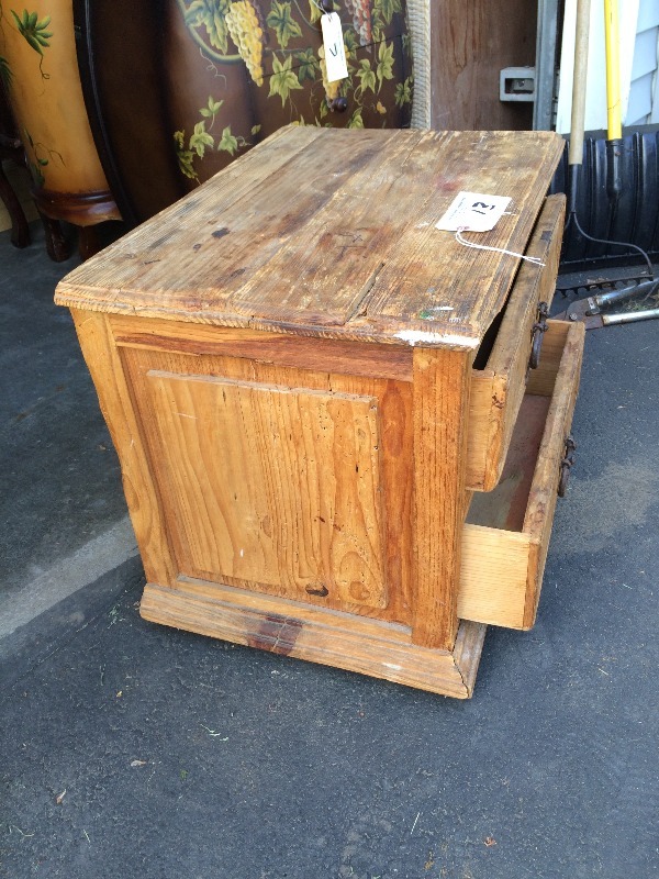 Vintage - Dresser  Night Stand 25 12 W x 17 D x 20 H