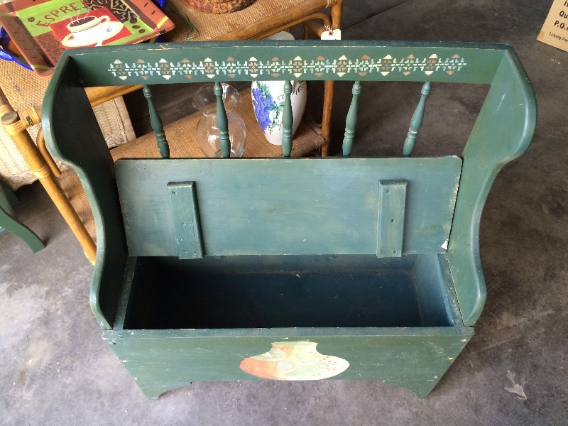 Storage Bench 30 Wide x 14 Deep x 35 (overall height) Bench height is 18