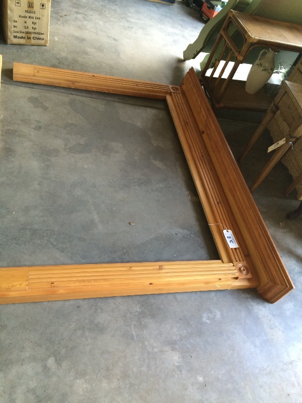 Fireplace mantel   79 12 wide x 8 deep x 56 high    Opening 60 wide x 45 14 high