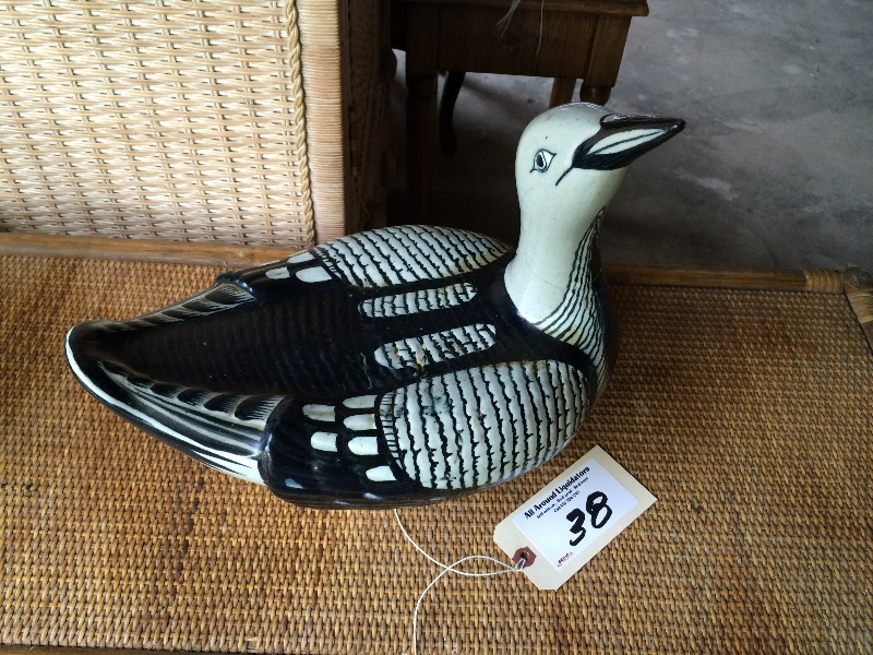 Loon Table Art  15 wide x 12 high