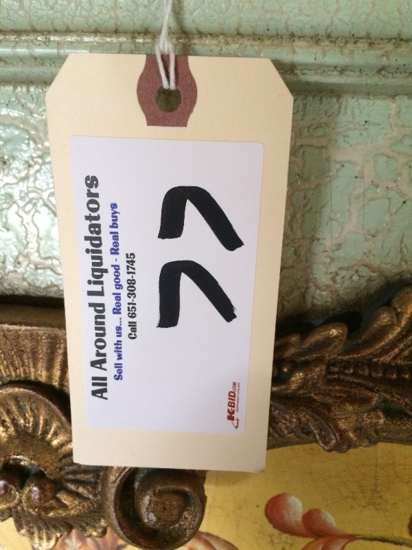 Picture    frame measures 37 w x 59 h
