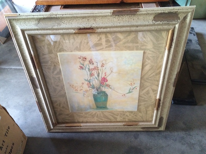 Picture    frame measures 31 w x 31 h   Lot of 2