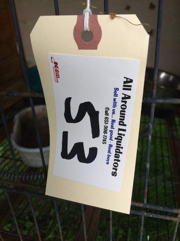 Rabbit Cage  with water heater bowl  36 w x 24 d x 35 h