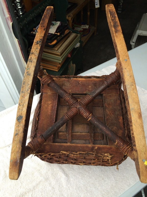 100 YEAR OLD CHILD ROCKER - A GREAT PIECE OF ART