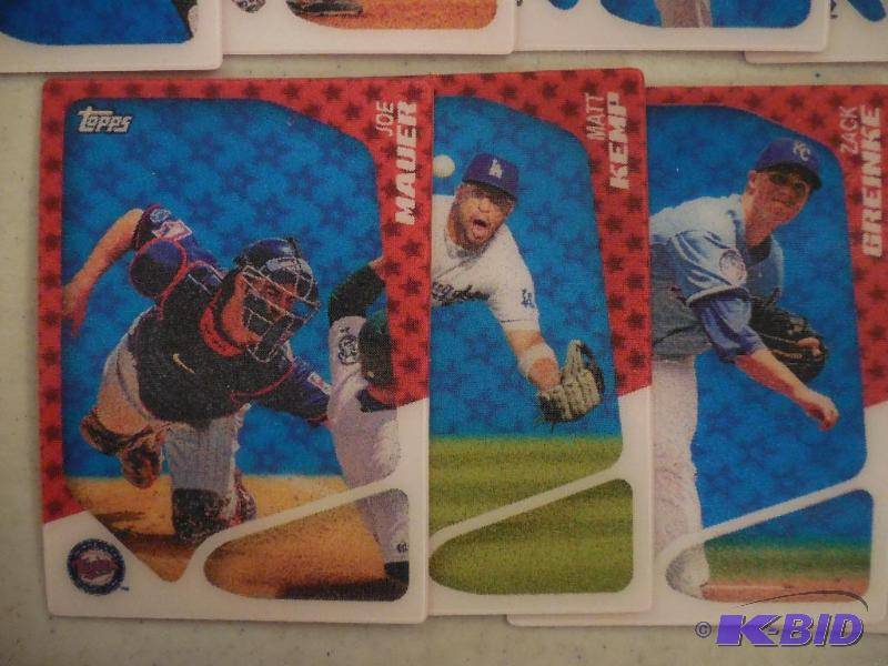 lot 26-COPY image: 2010 Topps Year 2020 Insert Set with Mauer , Buster Posey  More