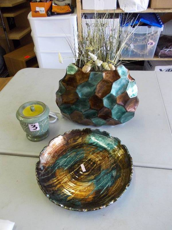 Beautiful Centerpiece, Decorative Plate, Tart Melter