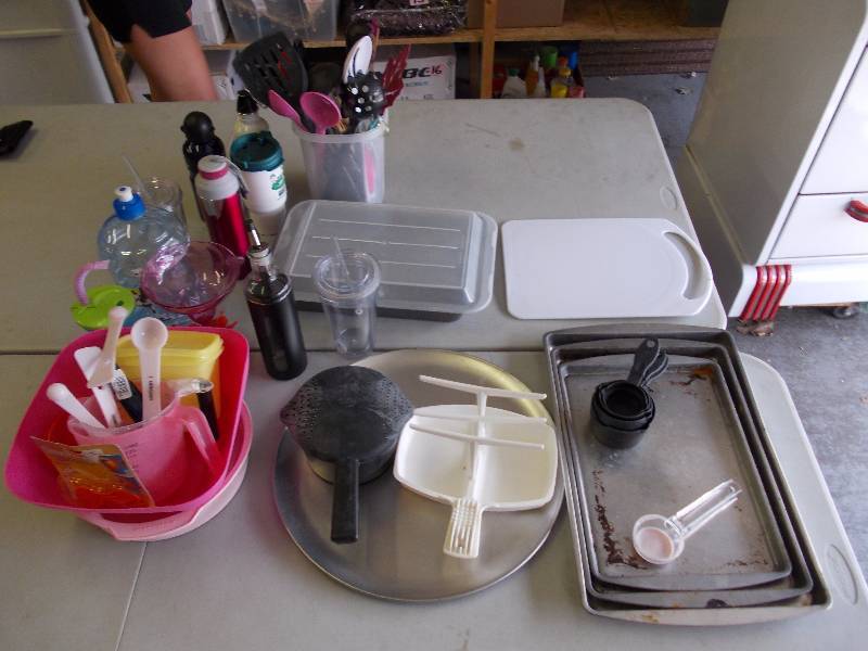 Box Lot Of Kitchen Wares
